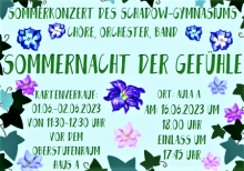 plakat Sommerkonzert 2023